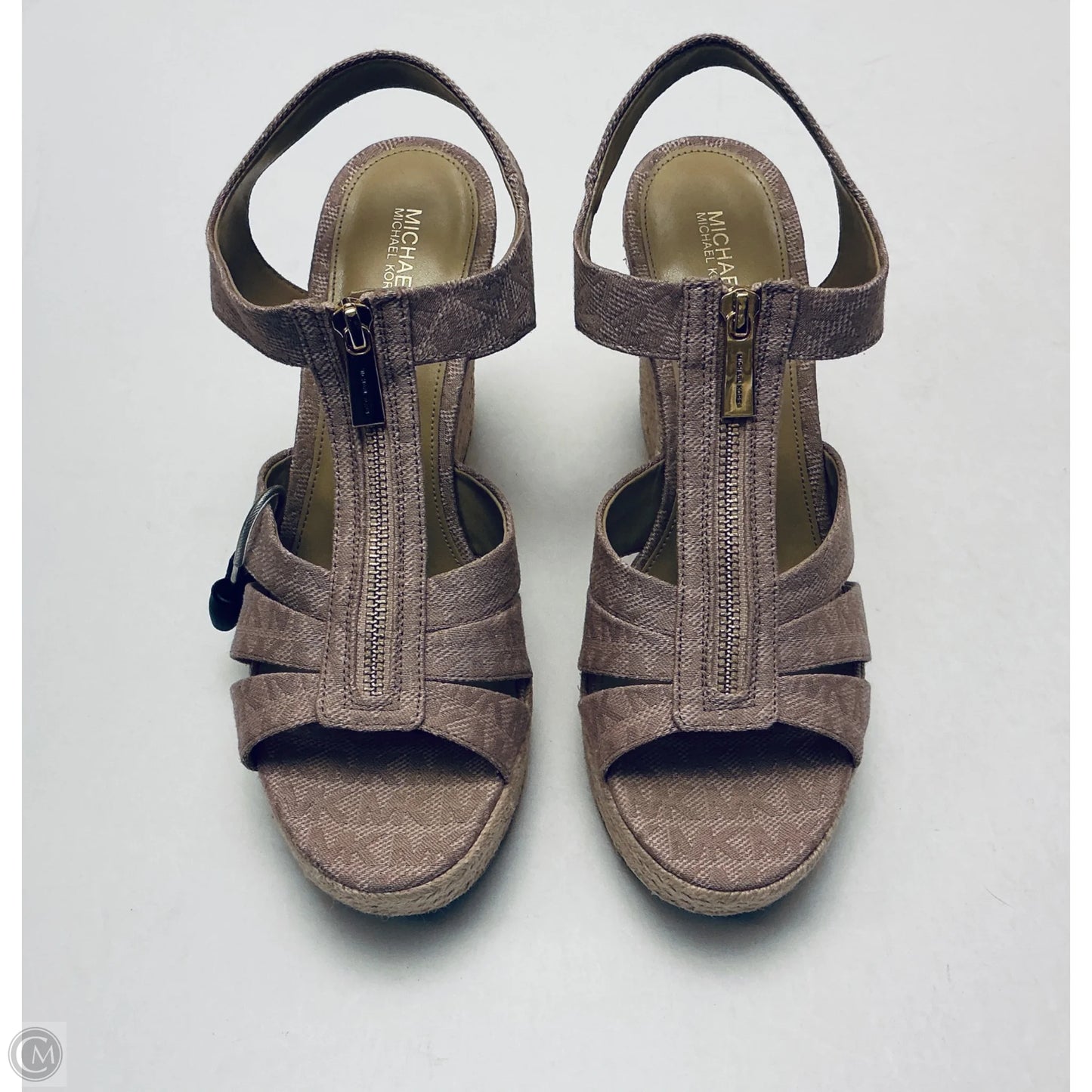 Sandals Designer By Michael Kors In Brown, Size: 9.5
