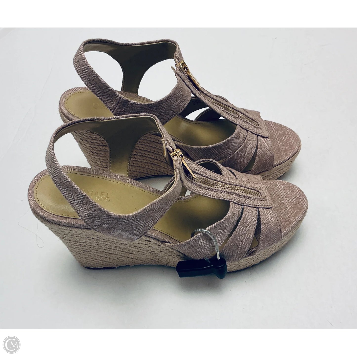 Sandals Designer By Michael Kors In Brown, Size: 9.5