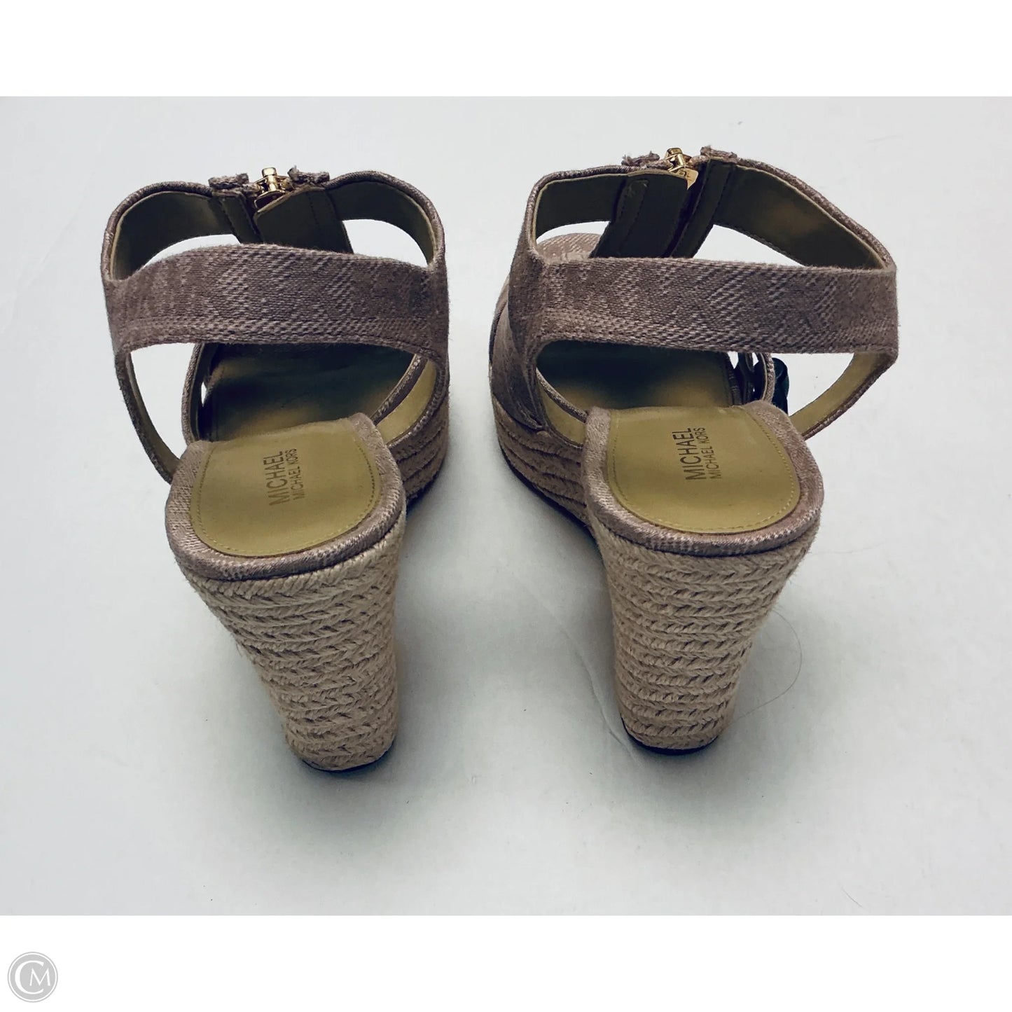 Sandals Designer By Michael Kors In Brown, Size: 9.5