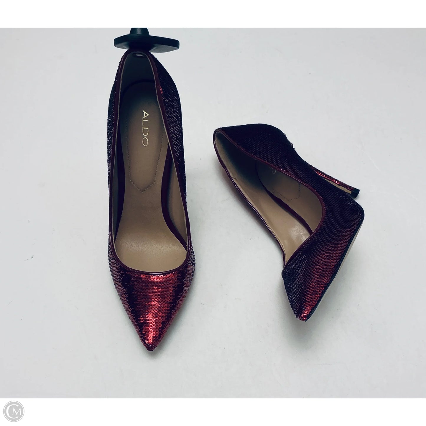 Shoes Heels Stiletto By Aldo In Red, Size: 7