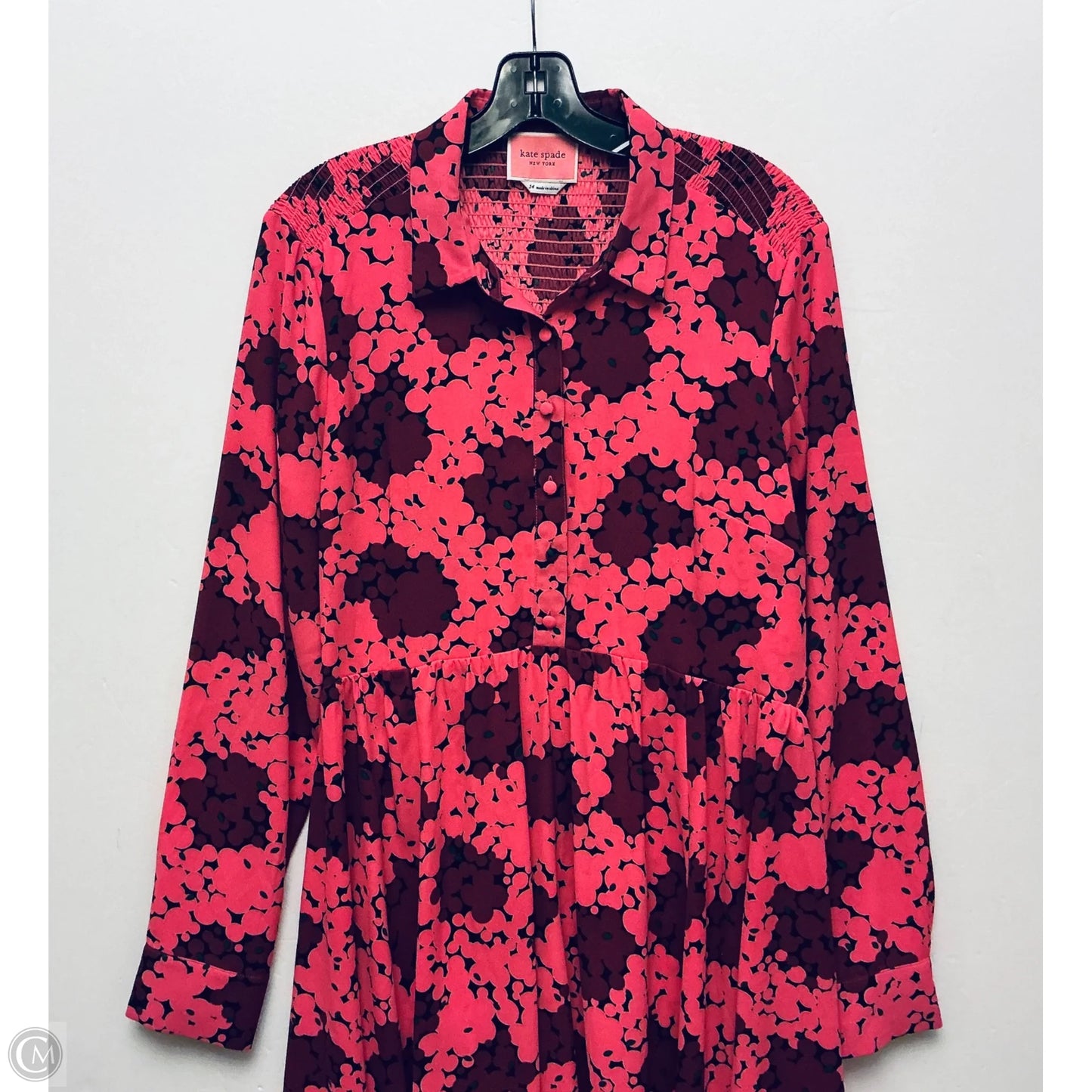 Dress Designer By Kate Spade In Floral Print, Size: Xl