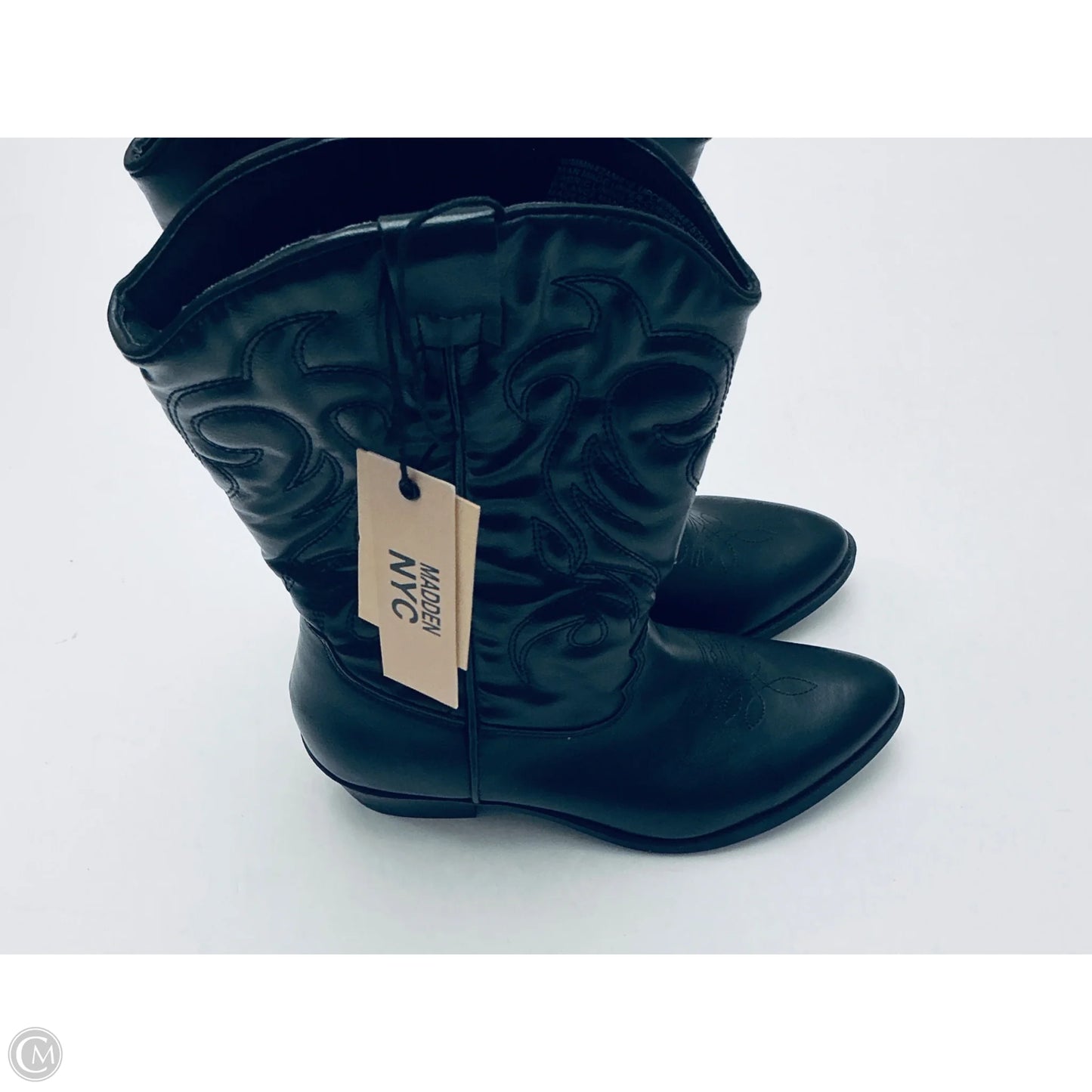 Boots Mid-calf Flats By Madden Nyc In Black, Size: 7