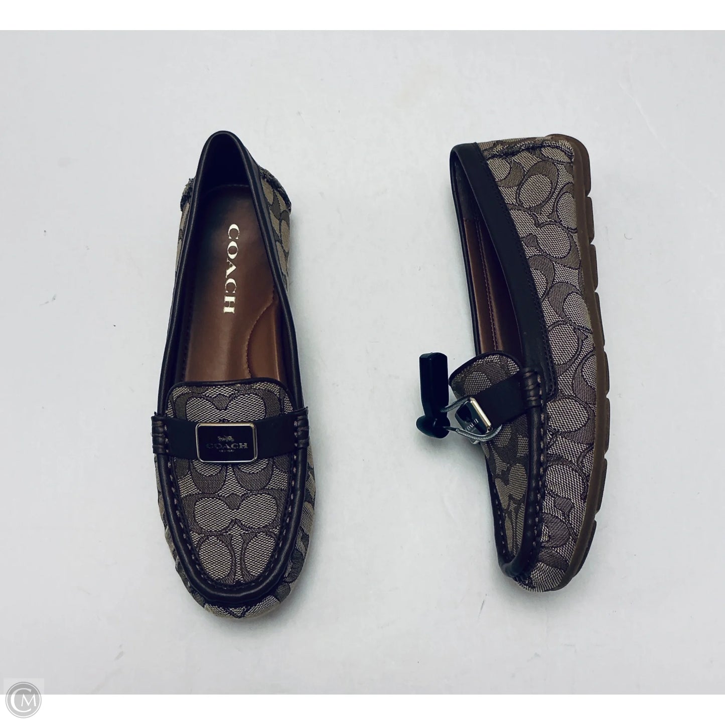 Shoes Designer By Coach In Brown, Size: 7