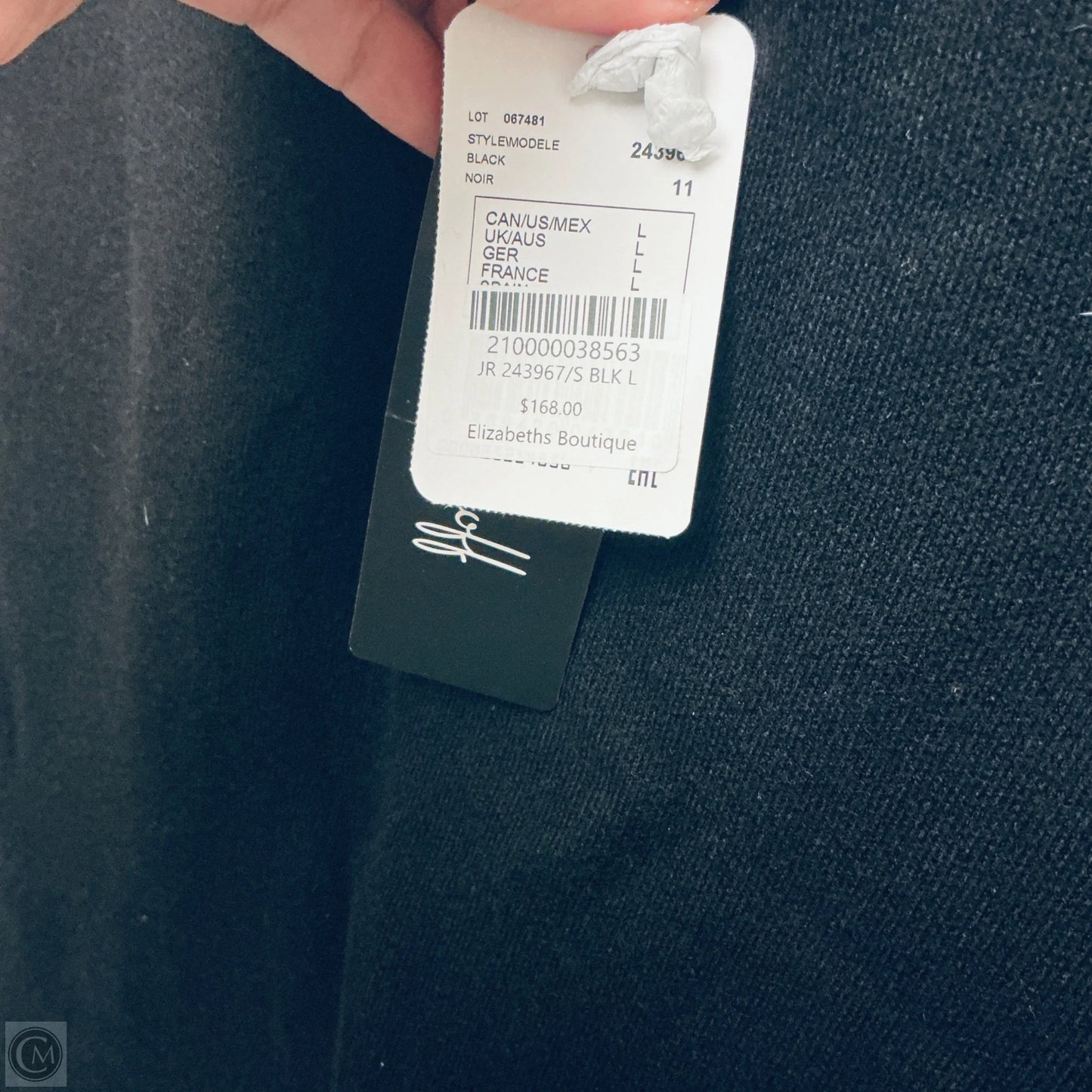 Skirt Maxi By Joseph Ribkoff In Black, Size: 12