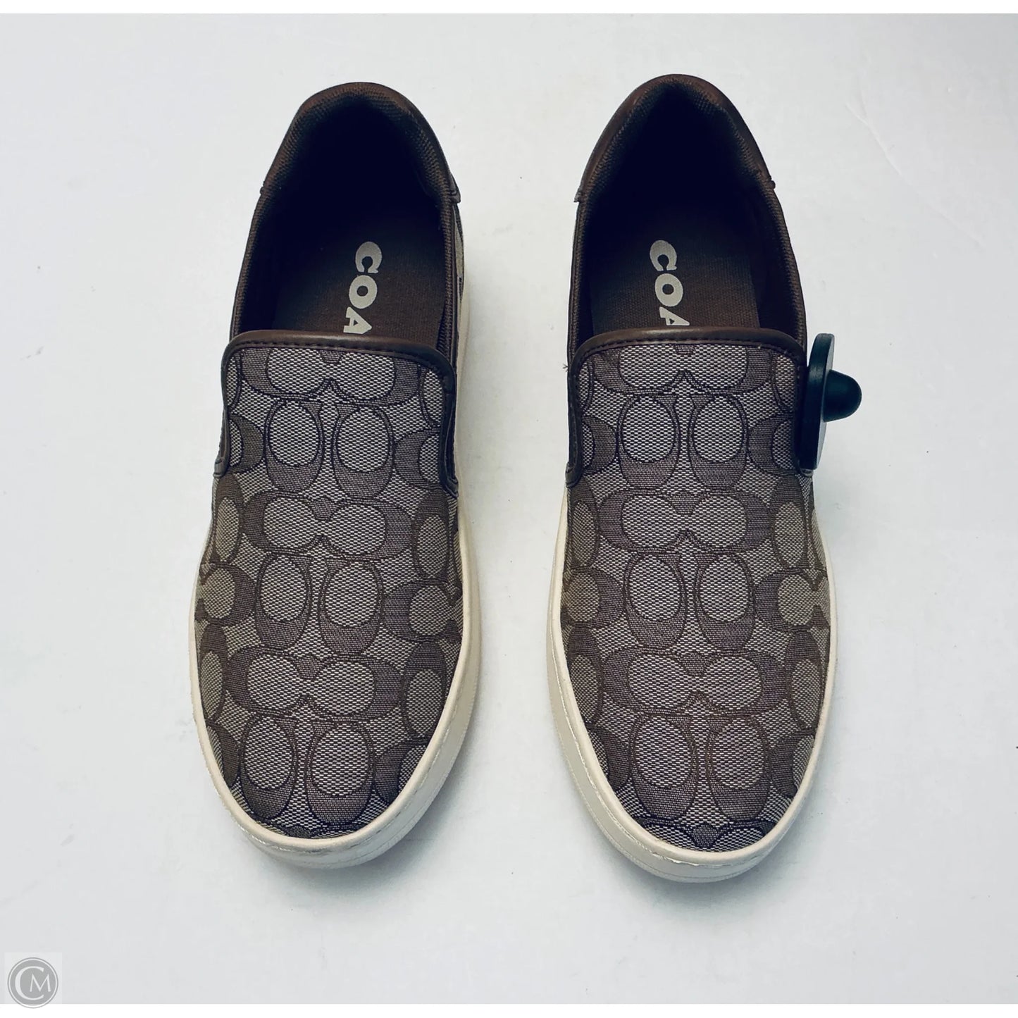 Shoes Designer By Coach In Brown, Size: 9.5