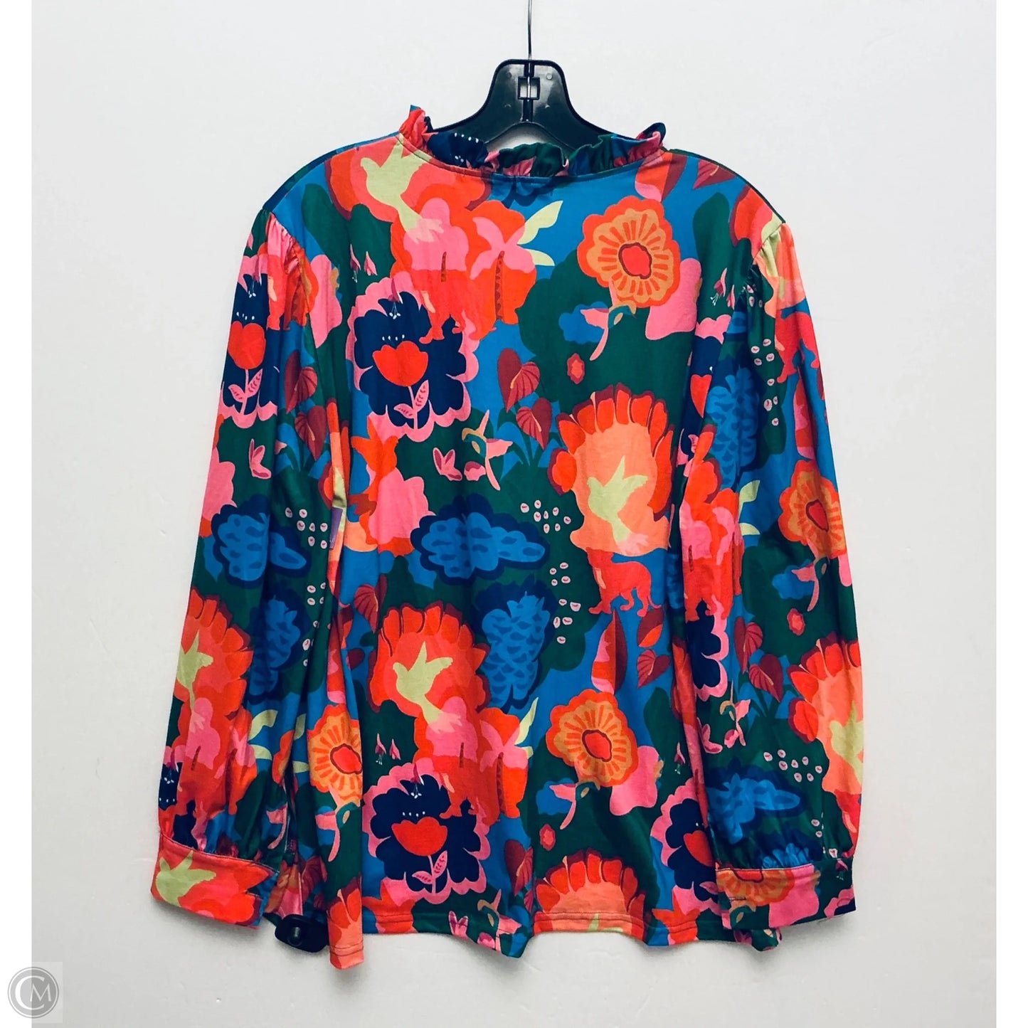 Top Long Sleeve By Southern Stitch In Multi-colored, Size: M