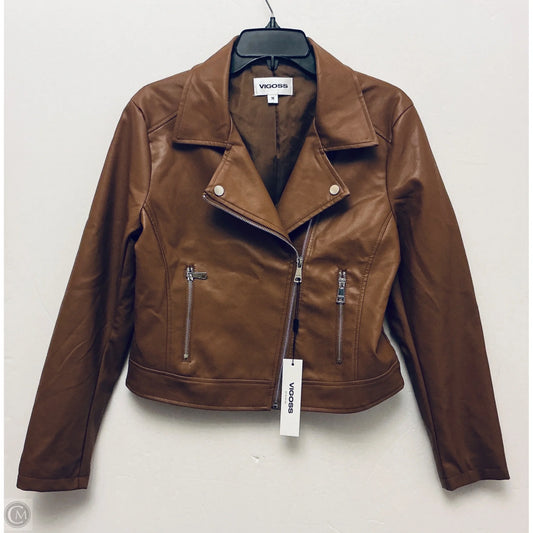 Jacket Other By Vigoss In Brown, Size: M