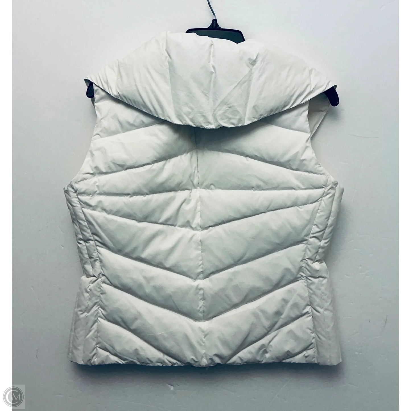 Vest Puffer & Quilted By White House Black Market In White, Size: L