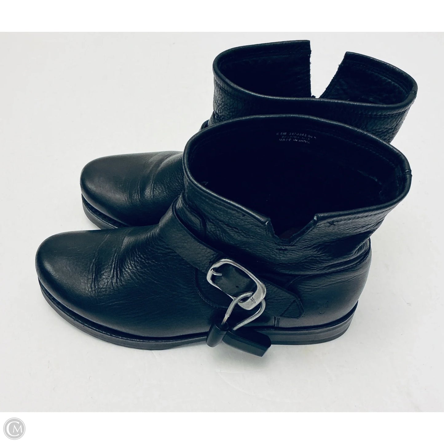 Boots Designer By Frye In Black, Size: 6.5