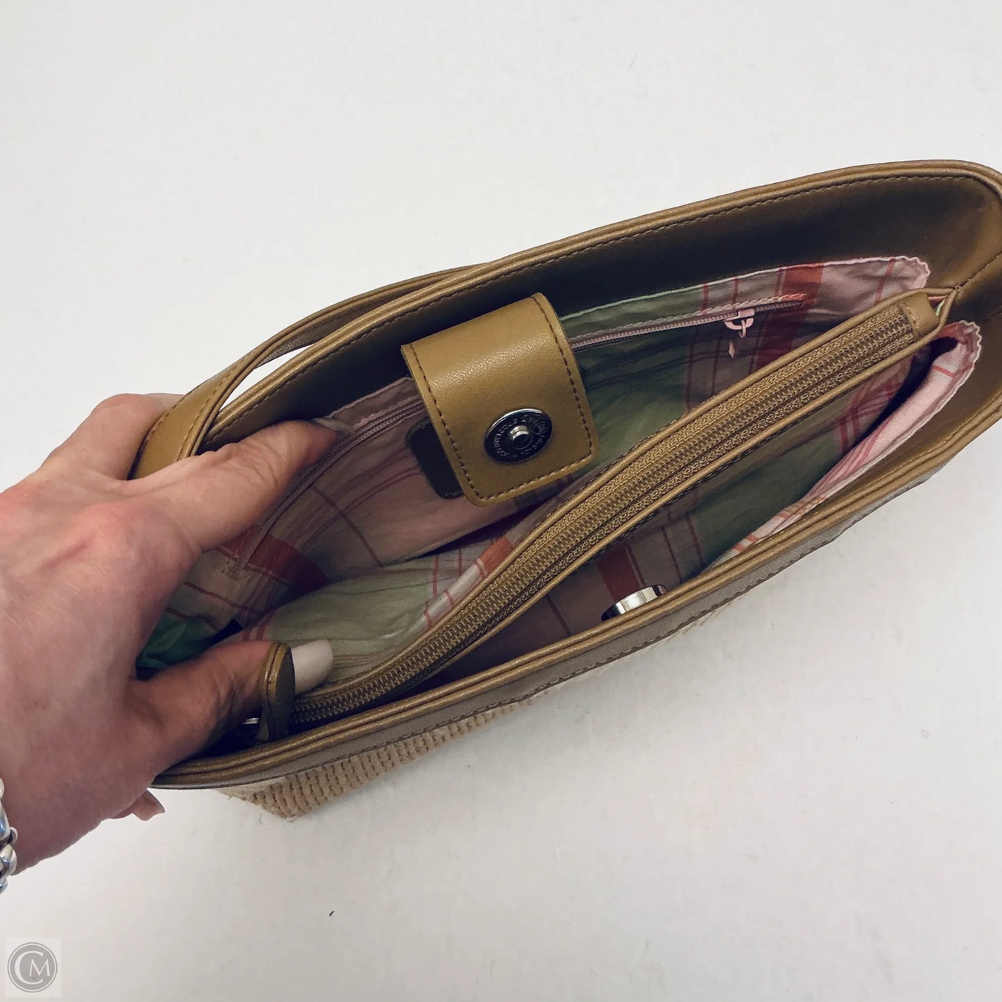 Handbag By Fossil, Size: Medium