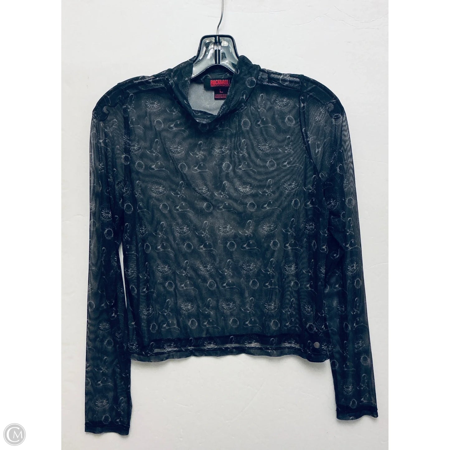 Skort 2pc Set By Rock & Roll In Black, Size: L