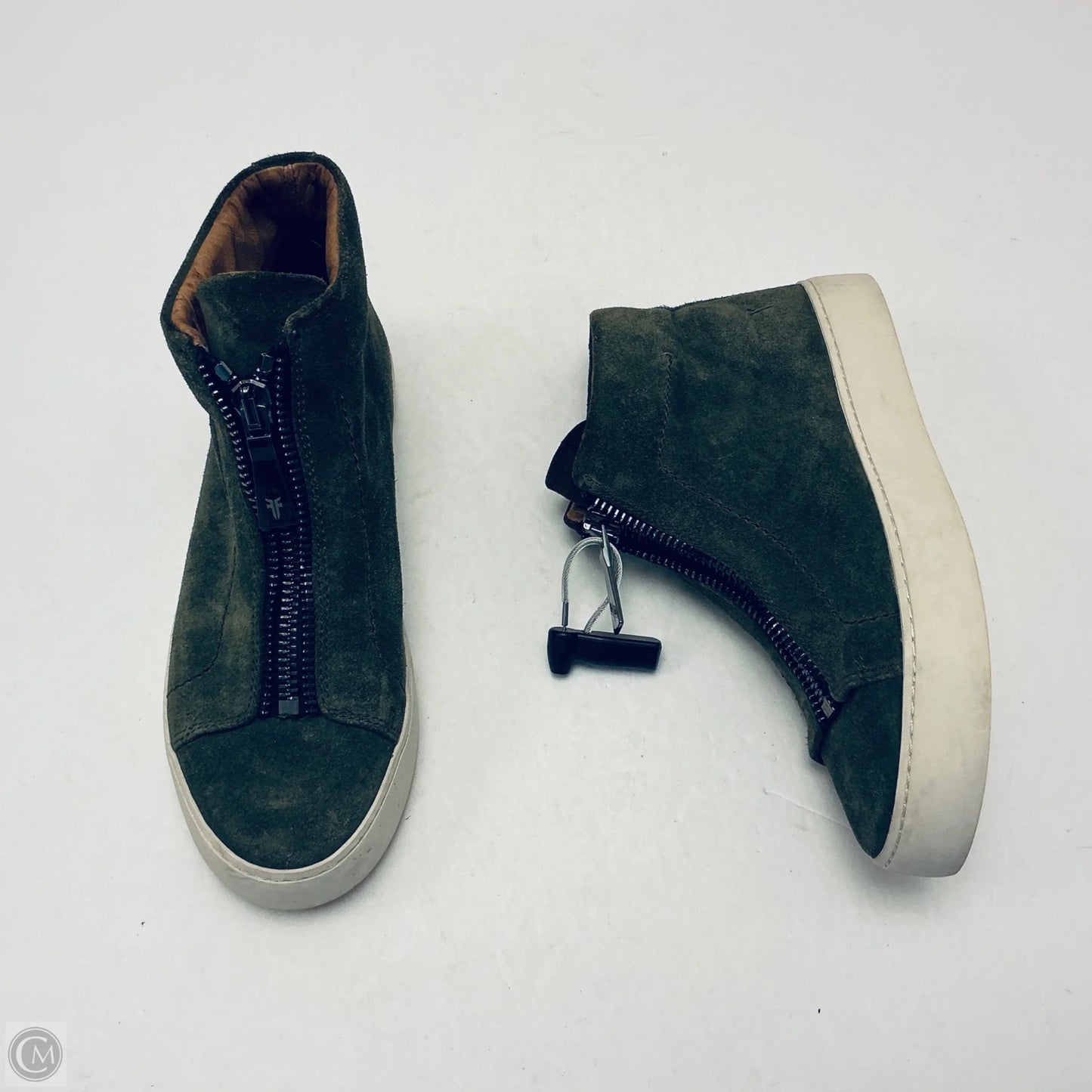Shoes Designer By Frye In Green, Size: 7