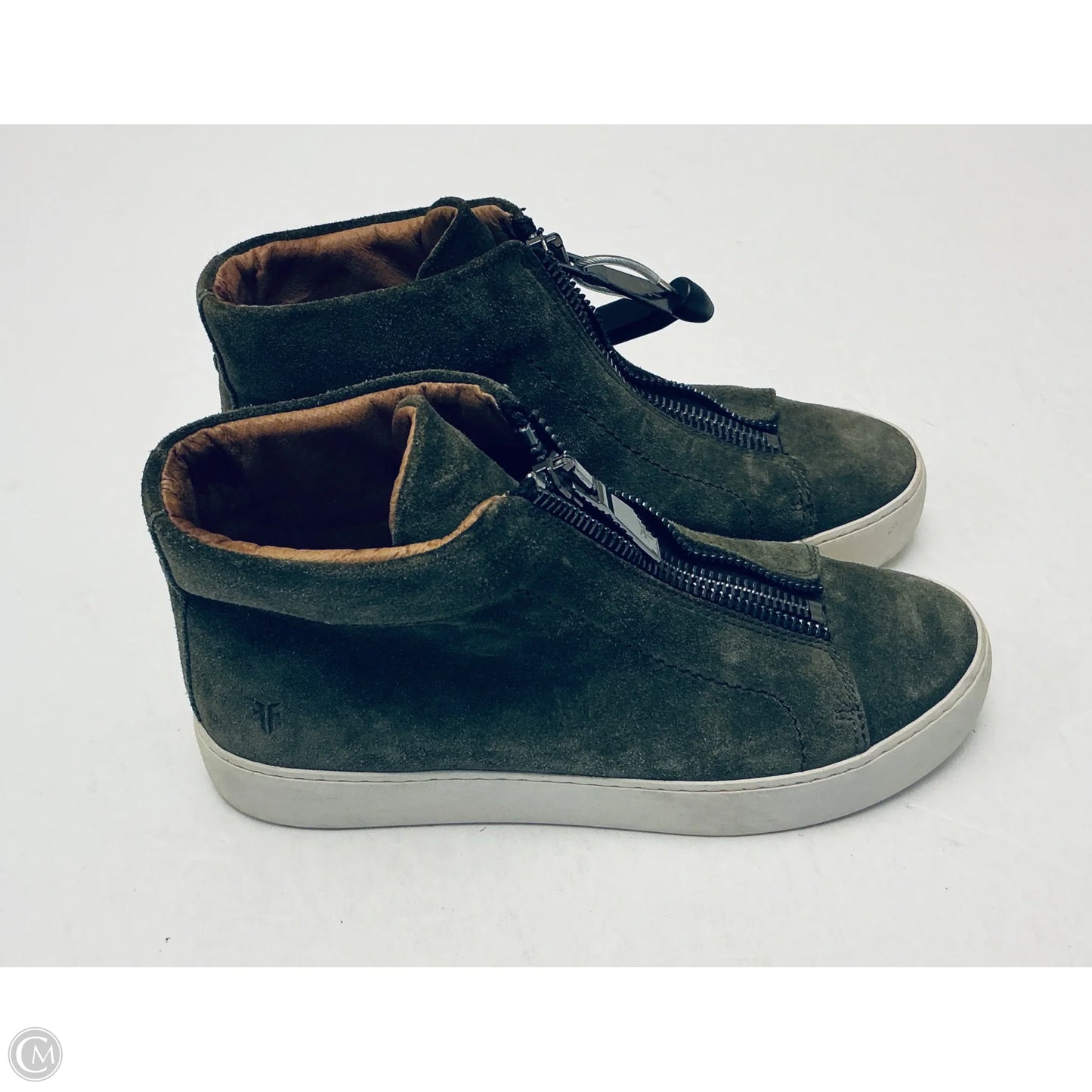 Shoes Designer By Frye In Green, Size: 7