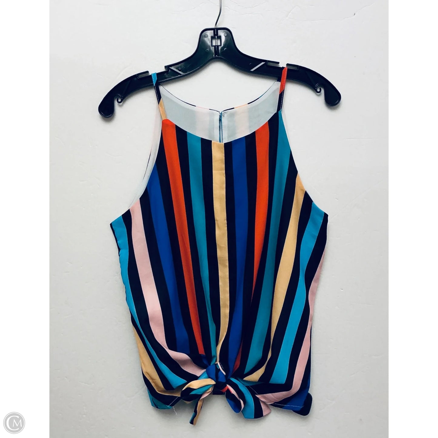 Top Sleeveless By Clothes Mentor In Striped Pattern, Size: L