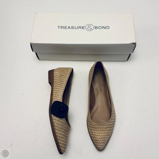 Shoes Flats By Treasure And Bond In Tan, Size: 6.5