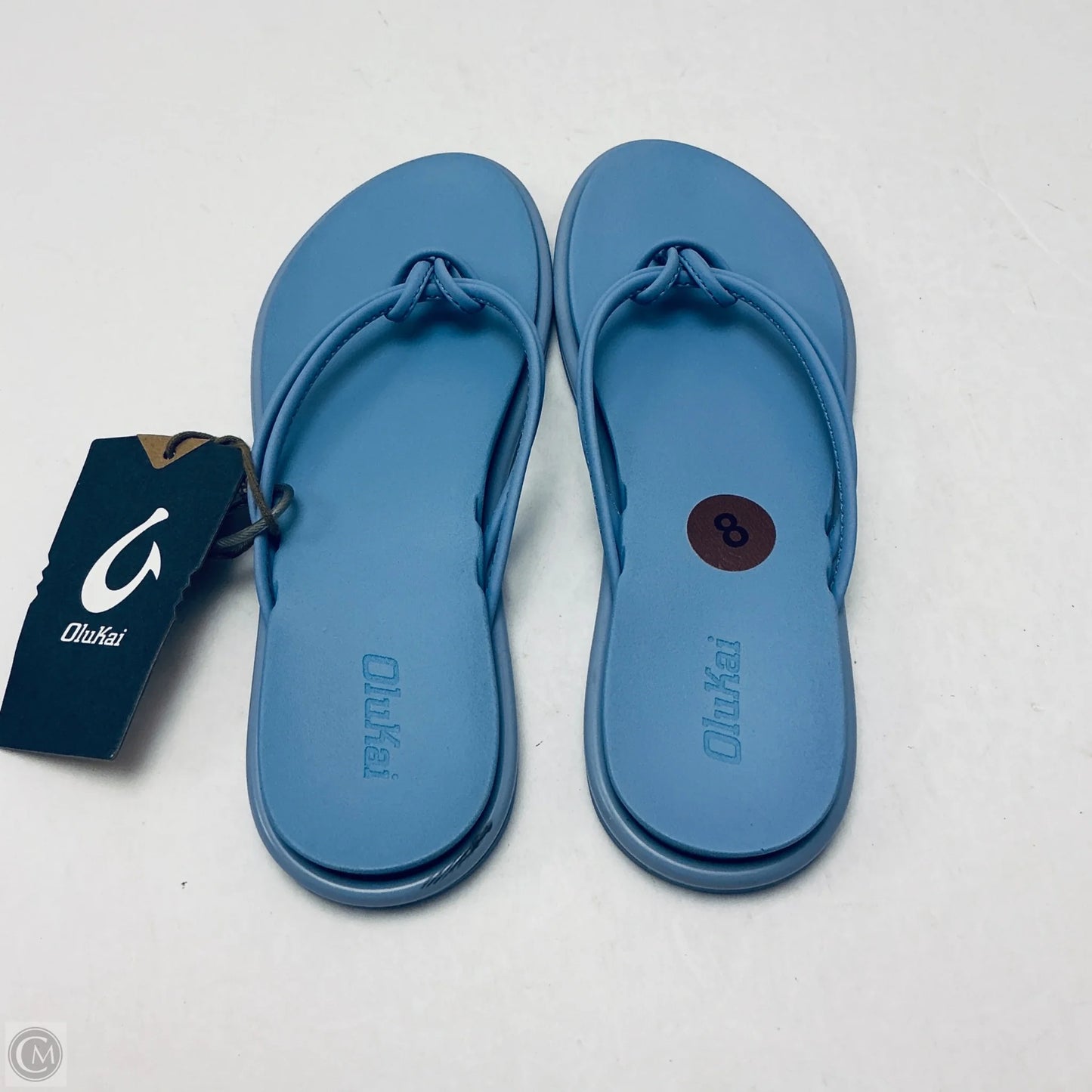 Sandals Flip Flops By Olukai In Blue, Size: 8