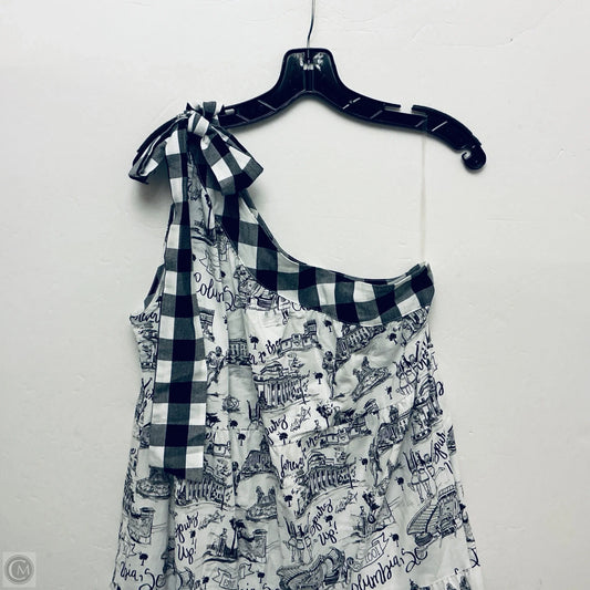 Dress Casual Maxi By Clothes Mentor In Black & White, Size: L