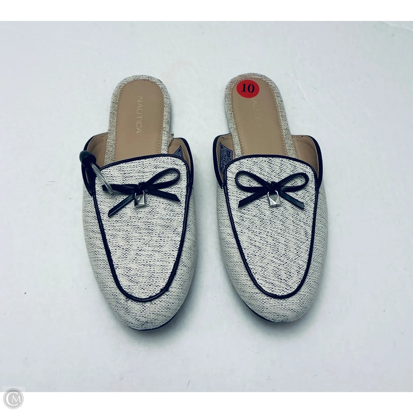 Sandals Flats By Nautica In Cream, Size: 10