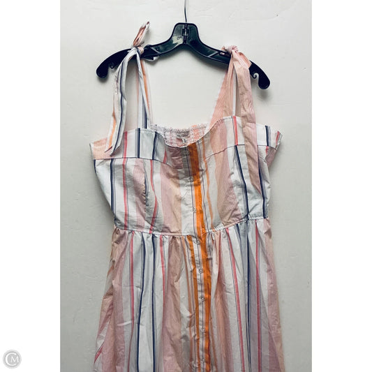 Dress Casual Maxi By Free Assembly In Striped Pattern, Size: 2x