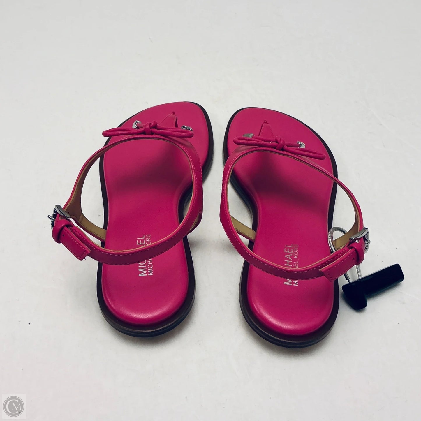 Sandals Designer By Michael Kors In Pink, Size: 5.5