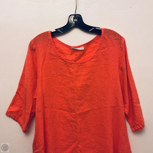 Dress Casual Short By Bryn Walker In Orange, Size: M