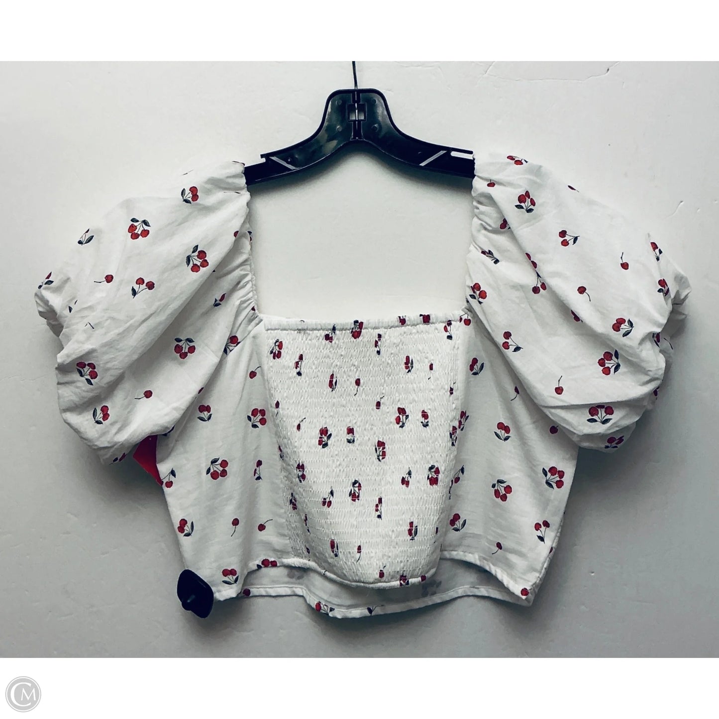 Top Short Sleeve By Copper Key In Floral Print, Size: L