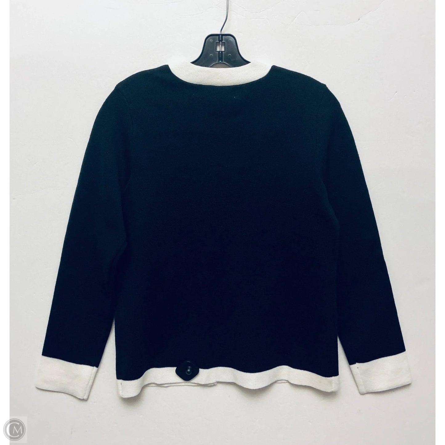 Sweater By Clothes Mentor In Black, Size: L