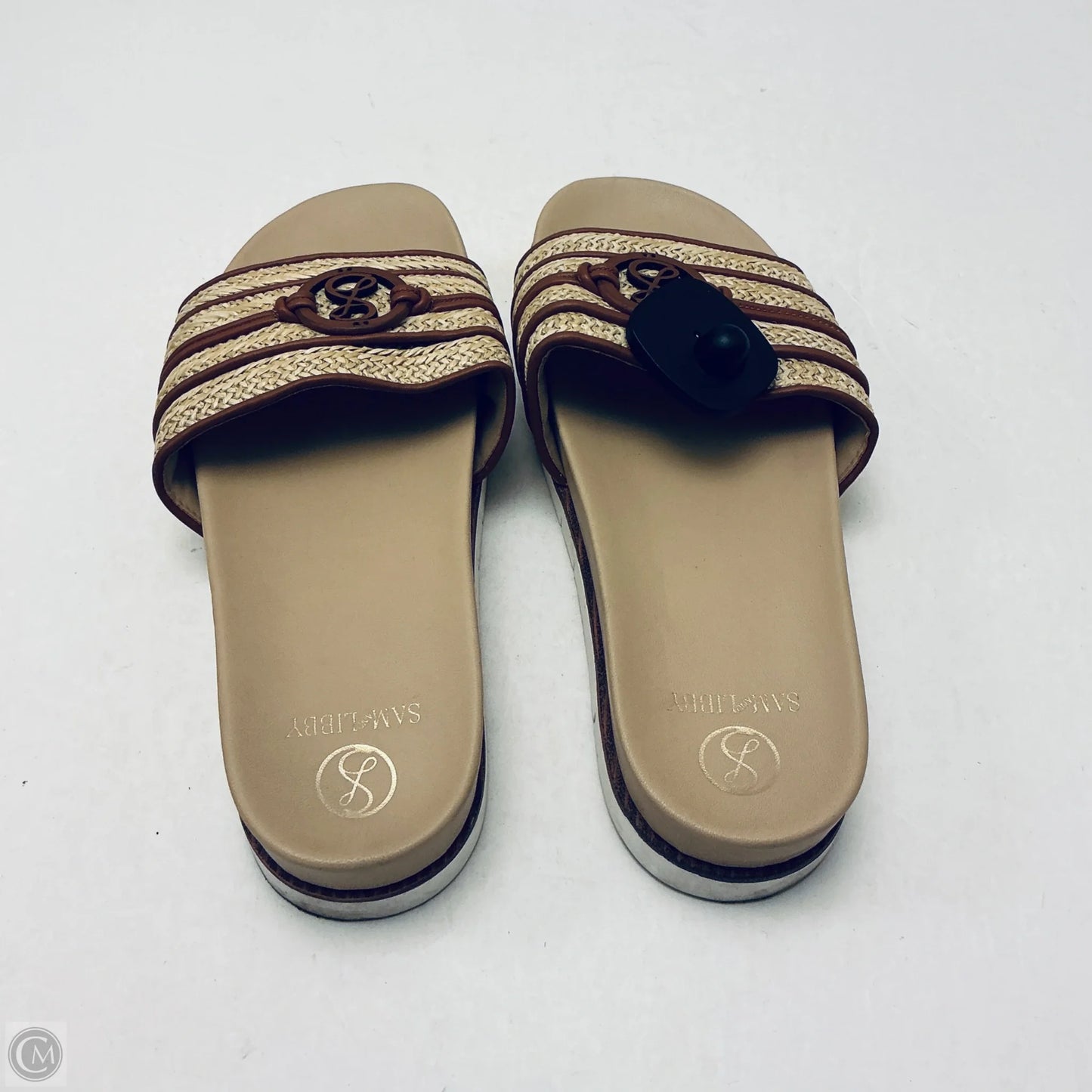 Sandals Flats By Sam And Libby In Tan, Size: 10