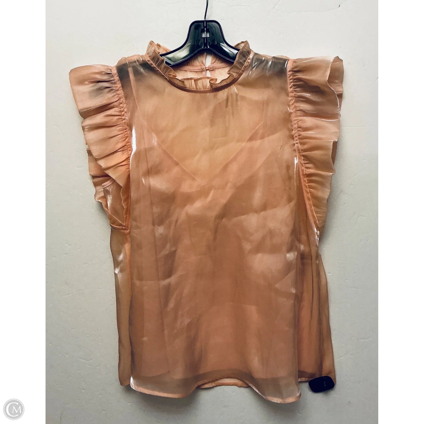 Top Short Sleeve By Entro In Pink, Size: M