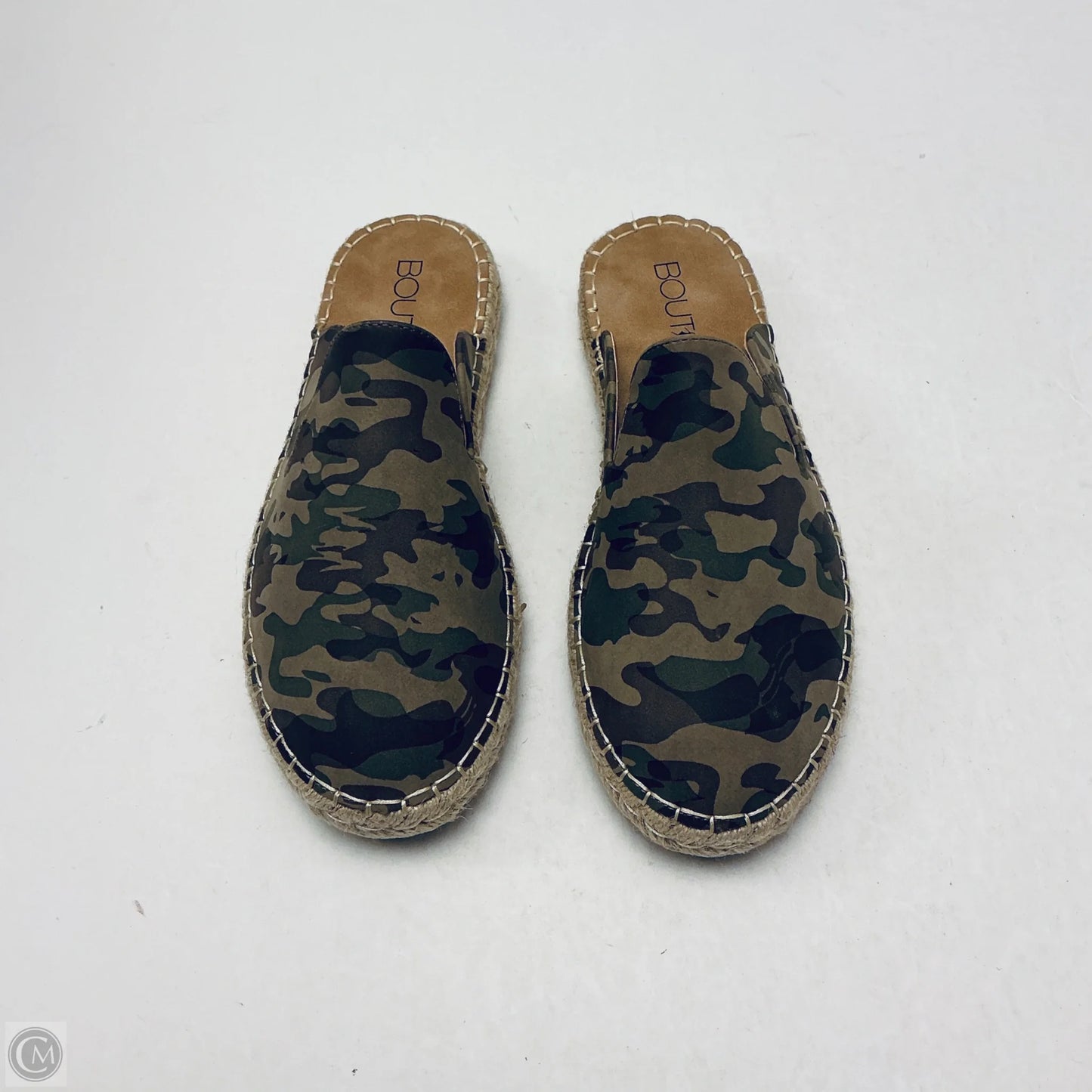 Sandals Flats By Corkys In Camouflage Print, Size: 8