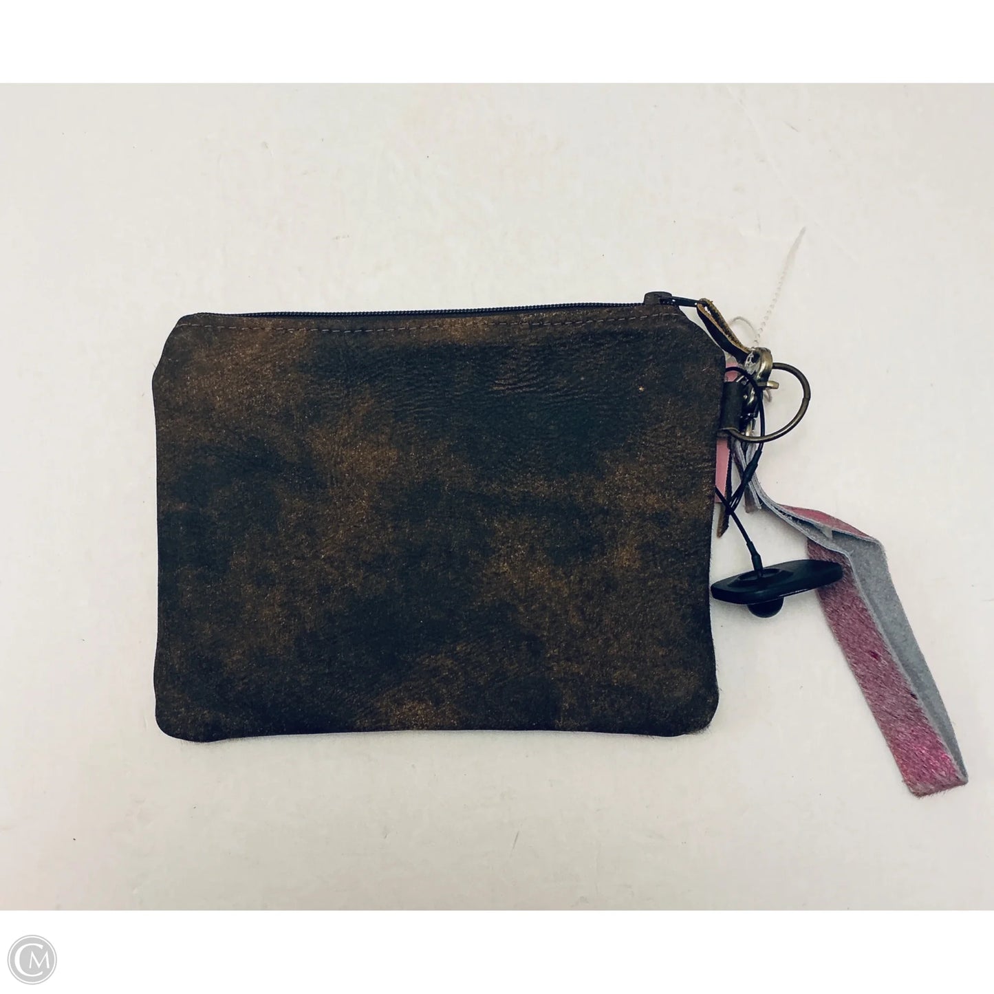 Wristlet Leather By Clothes Mentor, Size: Small