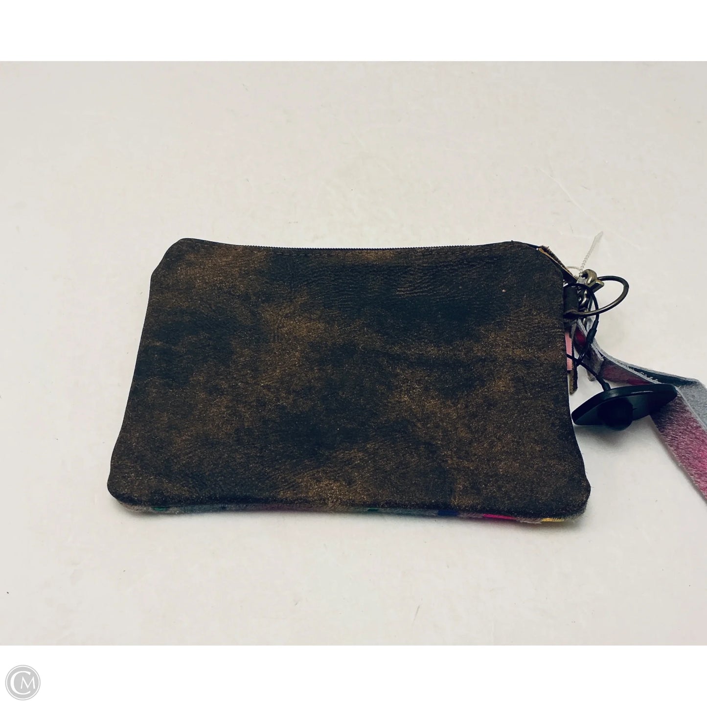 Wristlet Leather By Clothes Mentor, Size: Small