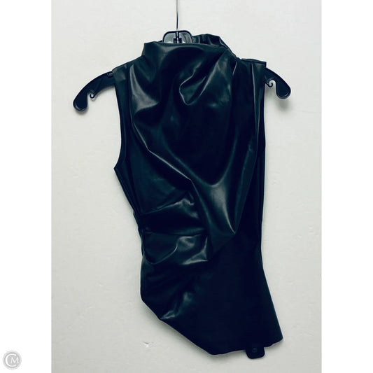 Top Sleeveless By Clothes Mentor In Black, Size: S
