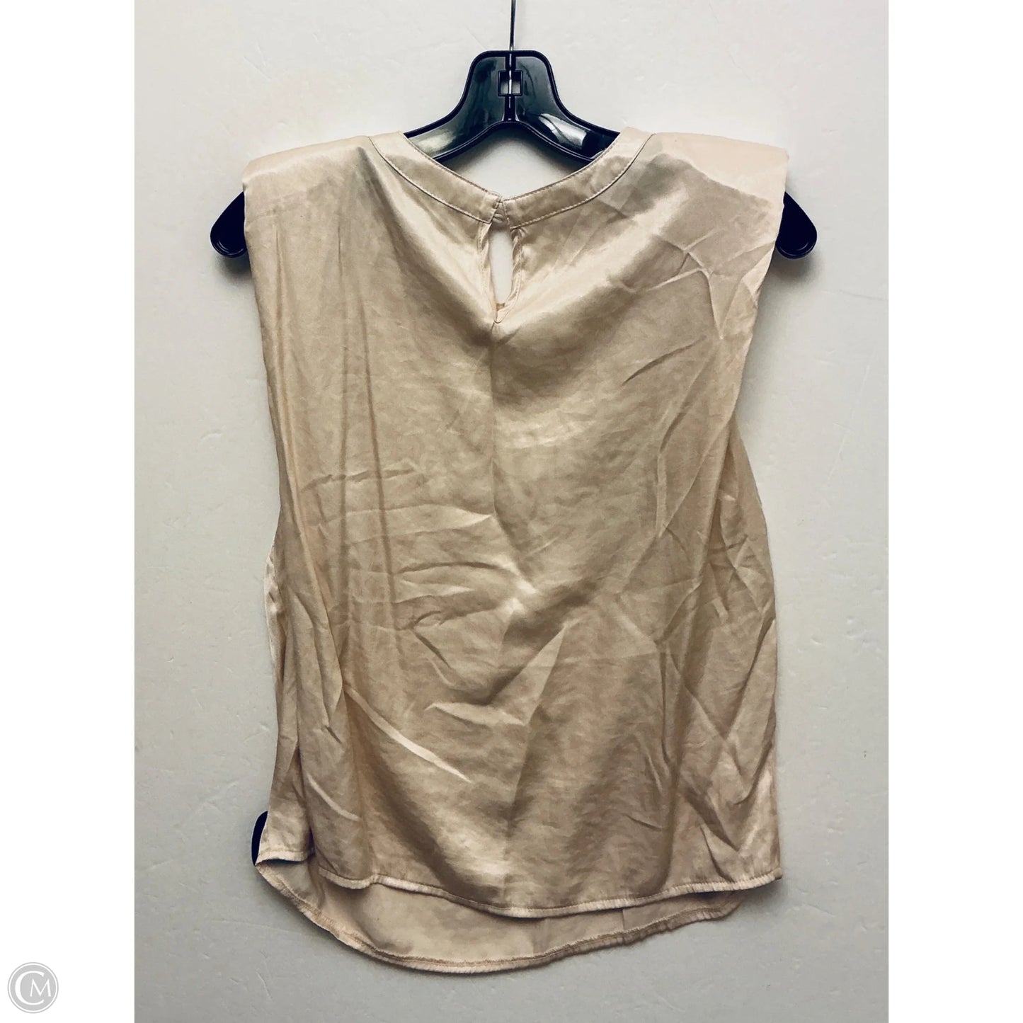 Top Sleeveless By Le Lis In Cream, Size: M