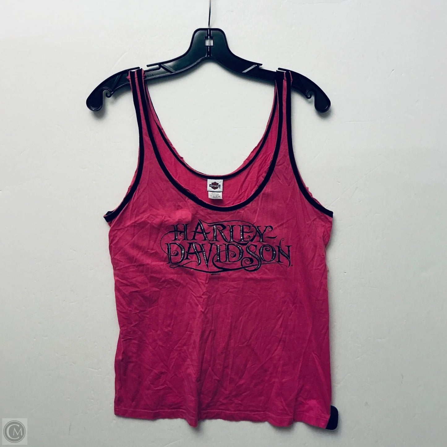 Top Sleeveless Basic By Harley Davidson In Pink, Size: L