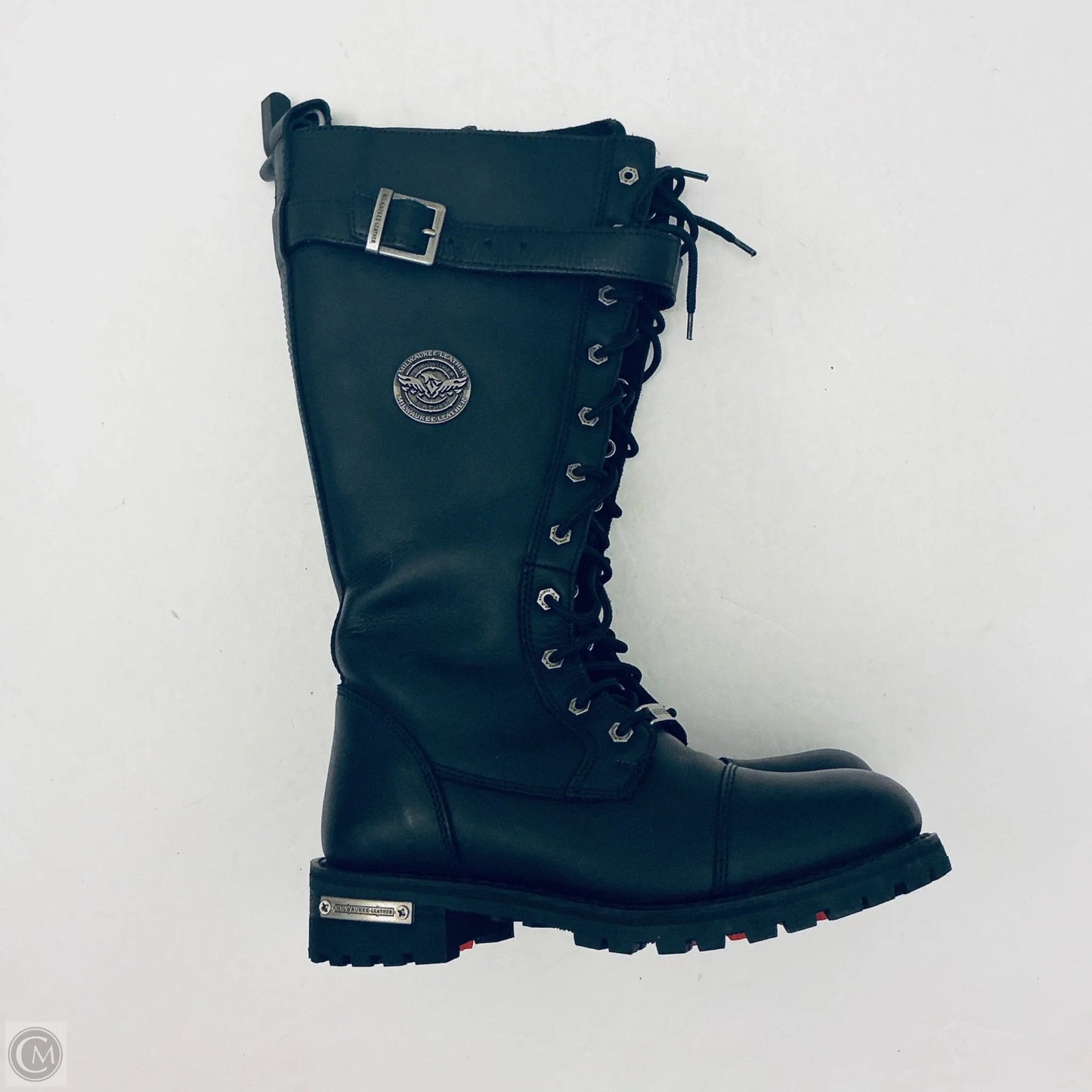 Boots Leather By Cmb In Black, Size: 9