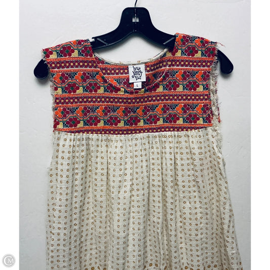 Dress Casual Short By Ivy Jane In Floral Print, Size: L