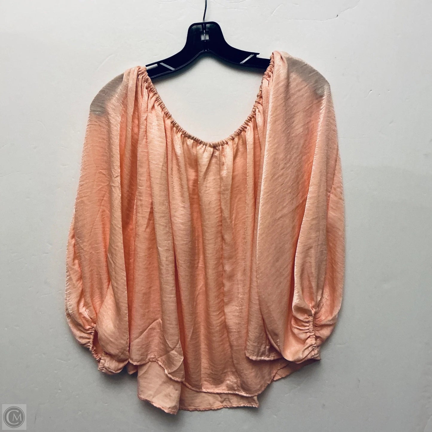 Top Long Sleeve Basic By Jess Lea In Orange, Size: L