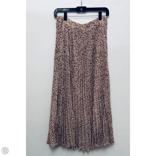 Skirt Maxi By Clothes Mentor In Animal Print, Size: M