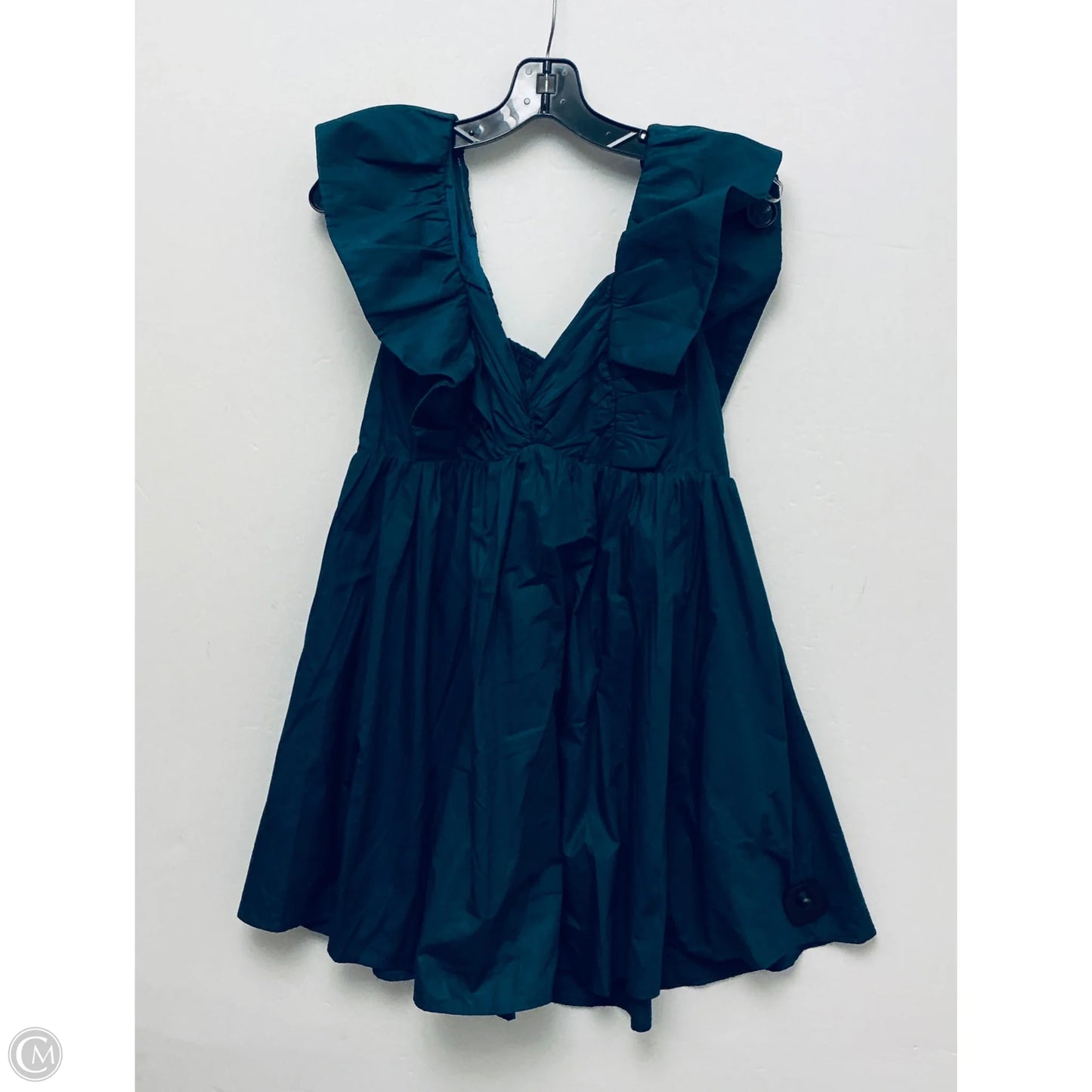Dress Casual Short By Entro In Blue & Green, Size: L