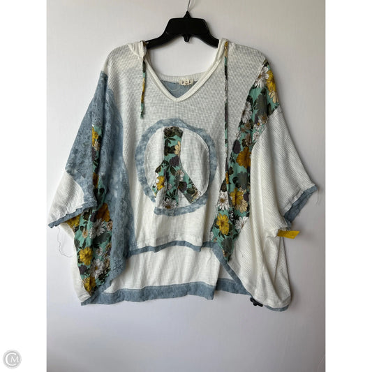 Top Short Sleeve By Pol In Multi-colored, Size: L