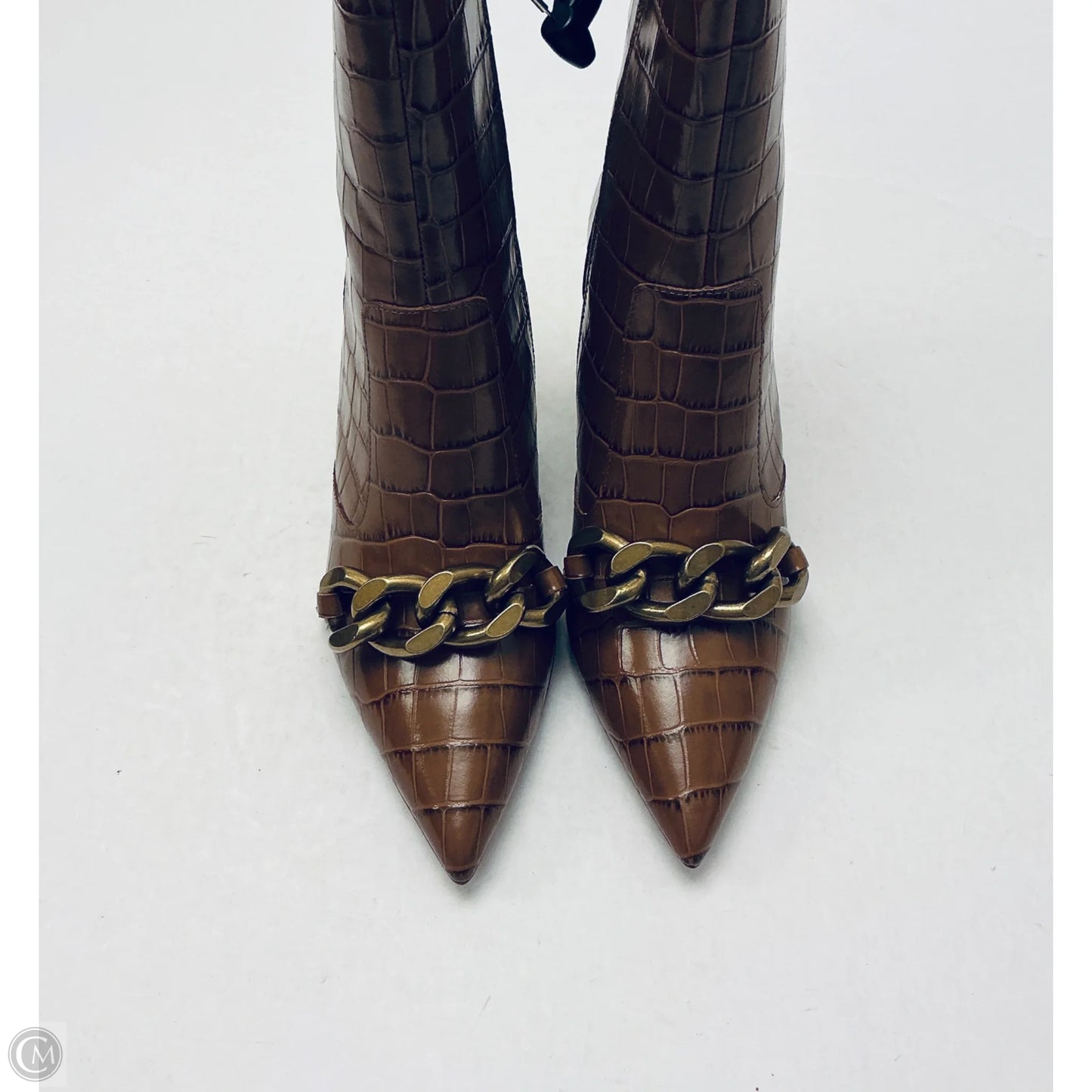 Boots Designer By Michael Kors In Brown, Size: 10