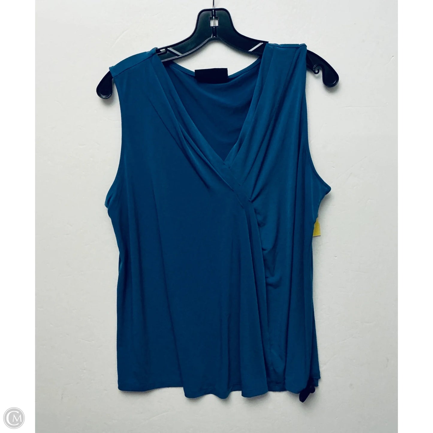 Top Sleeveless By Lane Bryant In Blue , Size: Xl