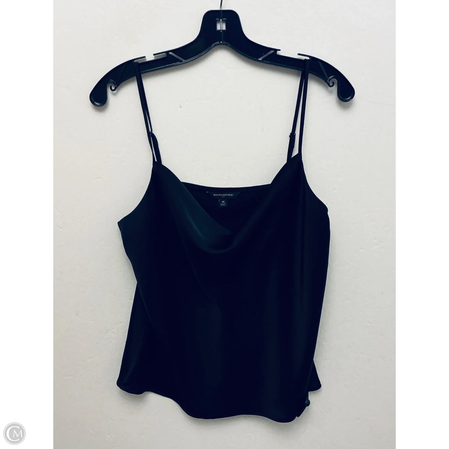 Top Sleeveless By Banana Republic In Black, Size: M