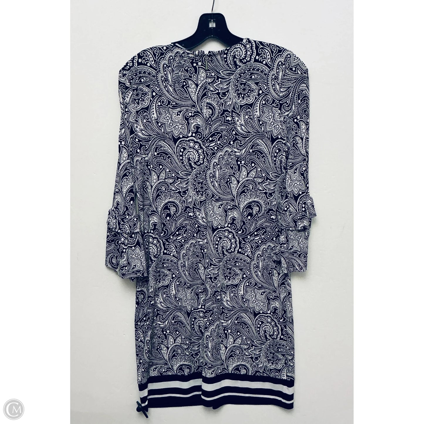 Dress Designer By Michael Kors In Paisley Print, Size: Xs