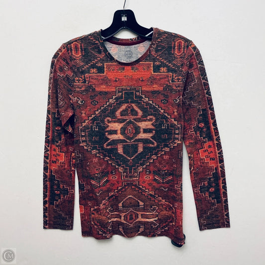 Top Long Sleeve Designer By Tory Burch In Multi-colored, Size: S