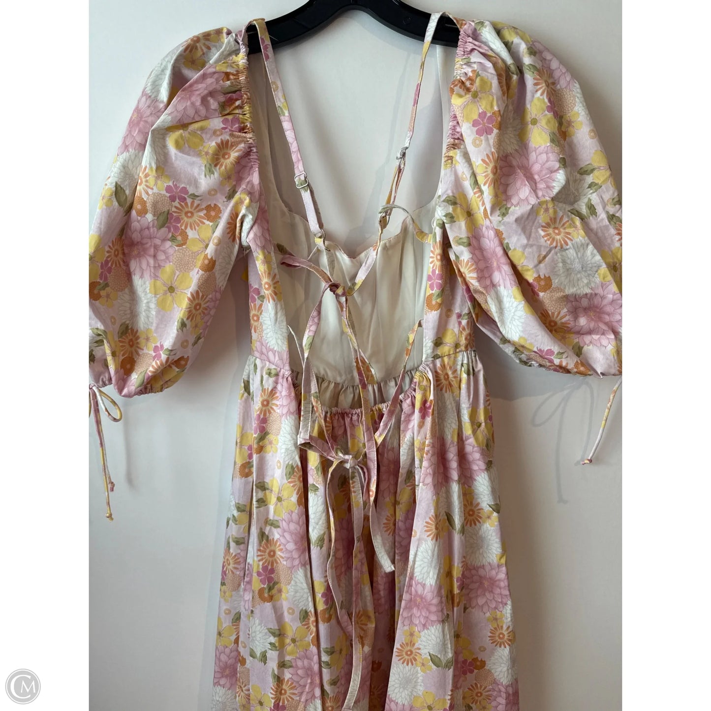 Dress Casual Midi By For Love & Lemons In Floral Print, Size: Xs