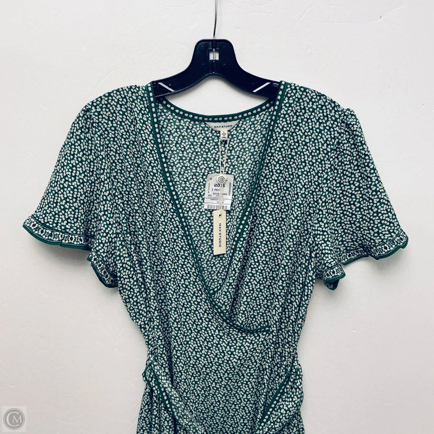 Dress Casual Maxi By Max Studio In Green, Size: L