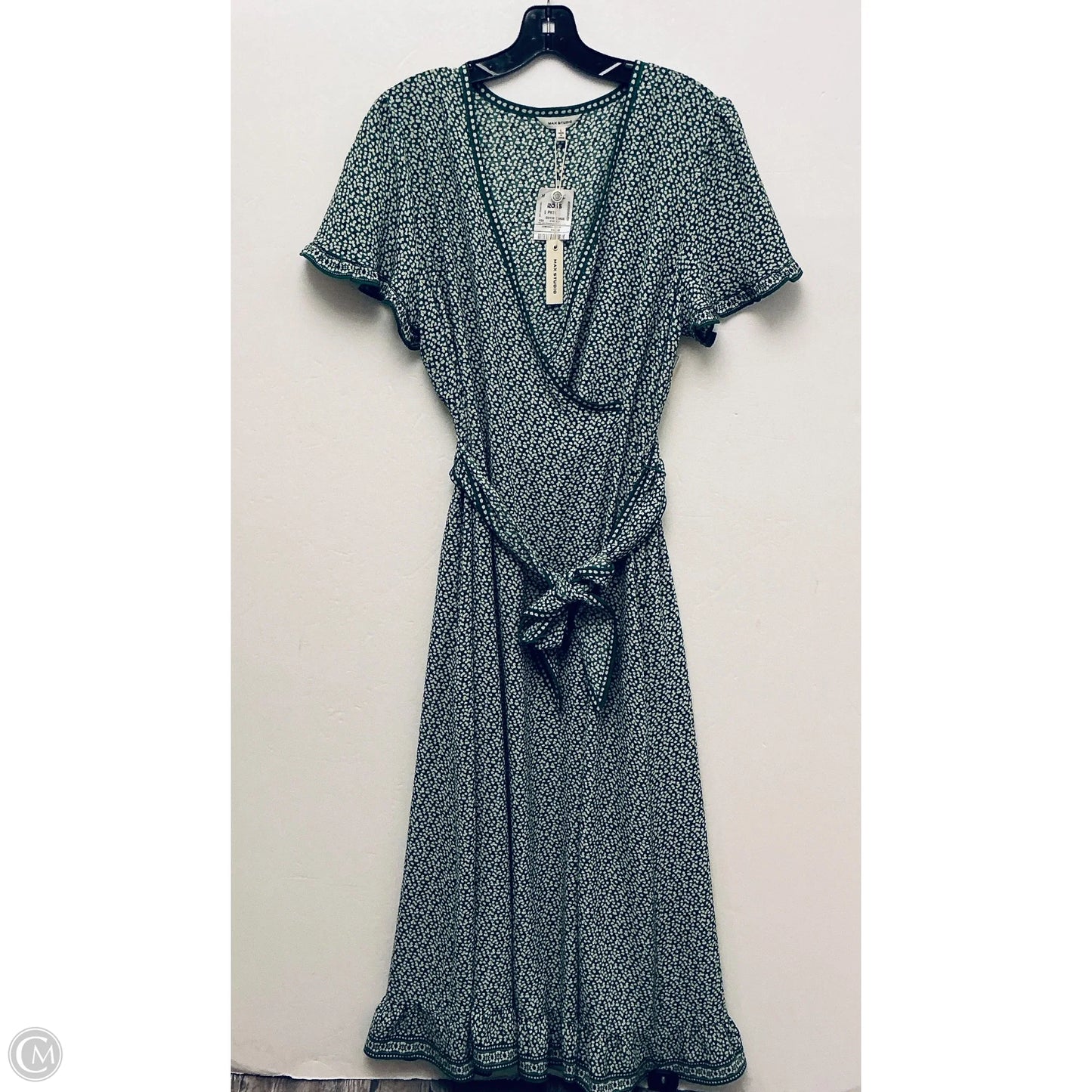 Dress Casual Maxi By Max Studio In Green, Size: L