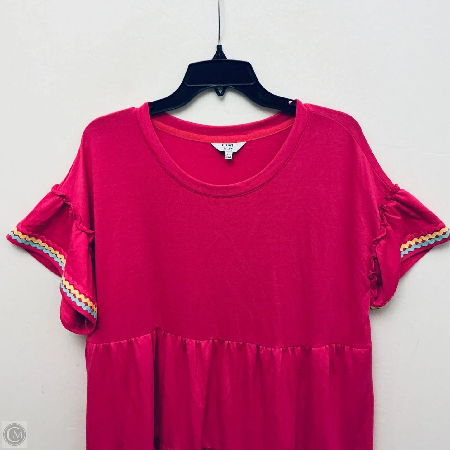 Dress Casual Short By Crown And Ivy In Pink, Size: Xl